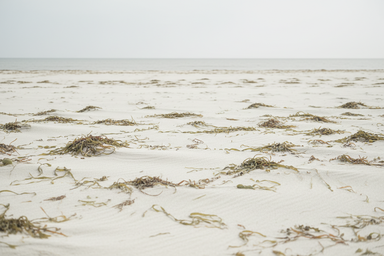 seaweed image beach faint